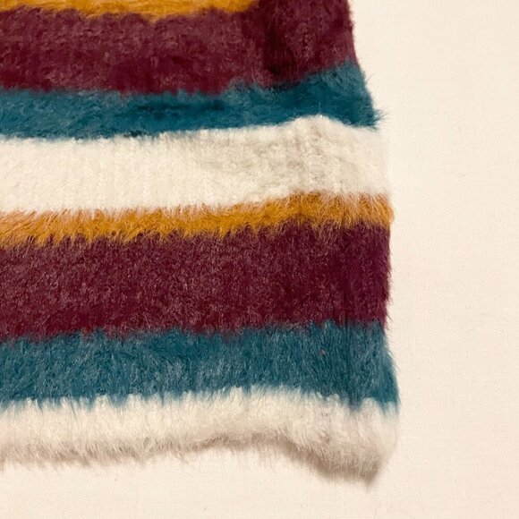 Free People Fig Jam Combo Ciara Fuzzy Mini Skirt Size Small - Picture 15 of 16